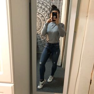 Fashion Nova Roseland High Rise Jeans Medium Blue